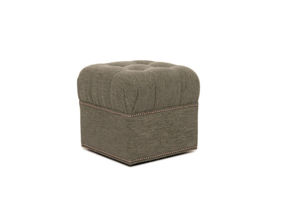 Small Ottoman 2330-50SM Ottomans & Poufs Gray