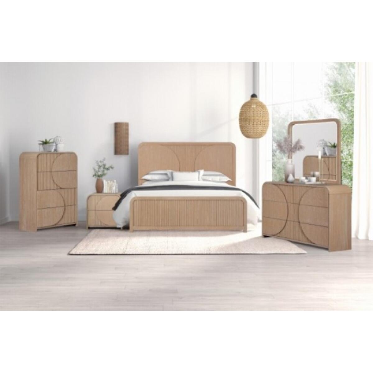 Tangentry 4 Pc Queen Bedroom Set - Image 4