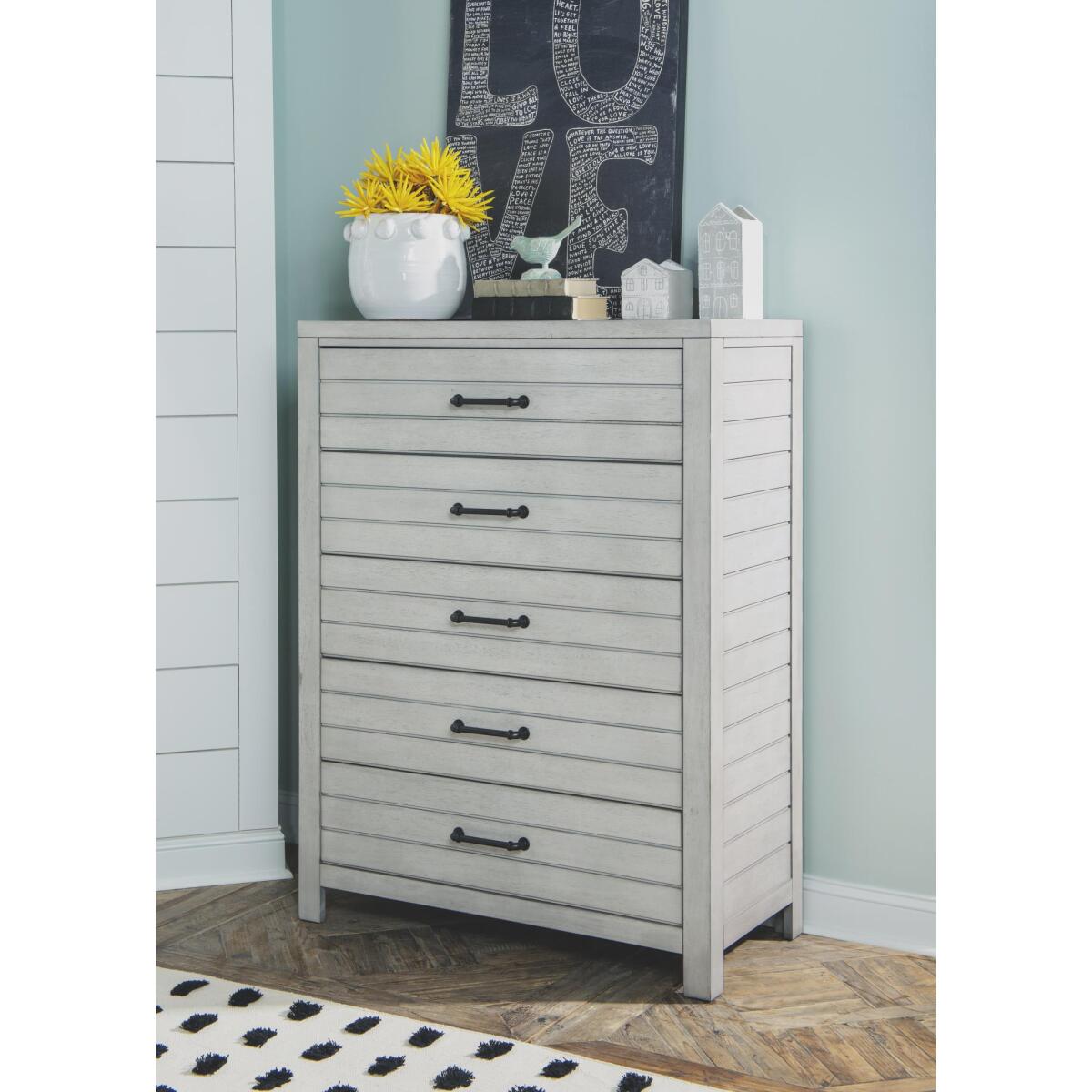 Drawer Chest Stone Path Gray Finish Youth Chests Legacy Classic Furniture 5