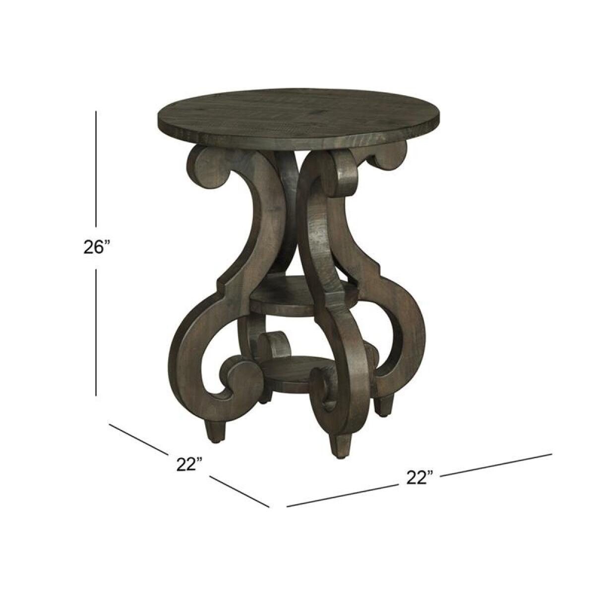 Bellamy Round Accent End Table - Image 3