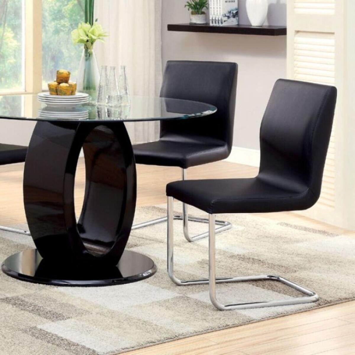 Lodia Dining Table Dining Tables Black 4