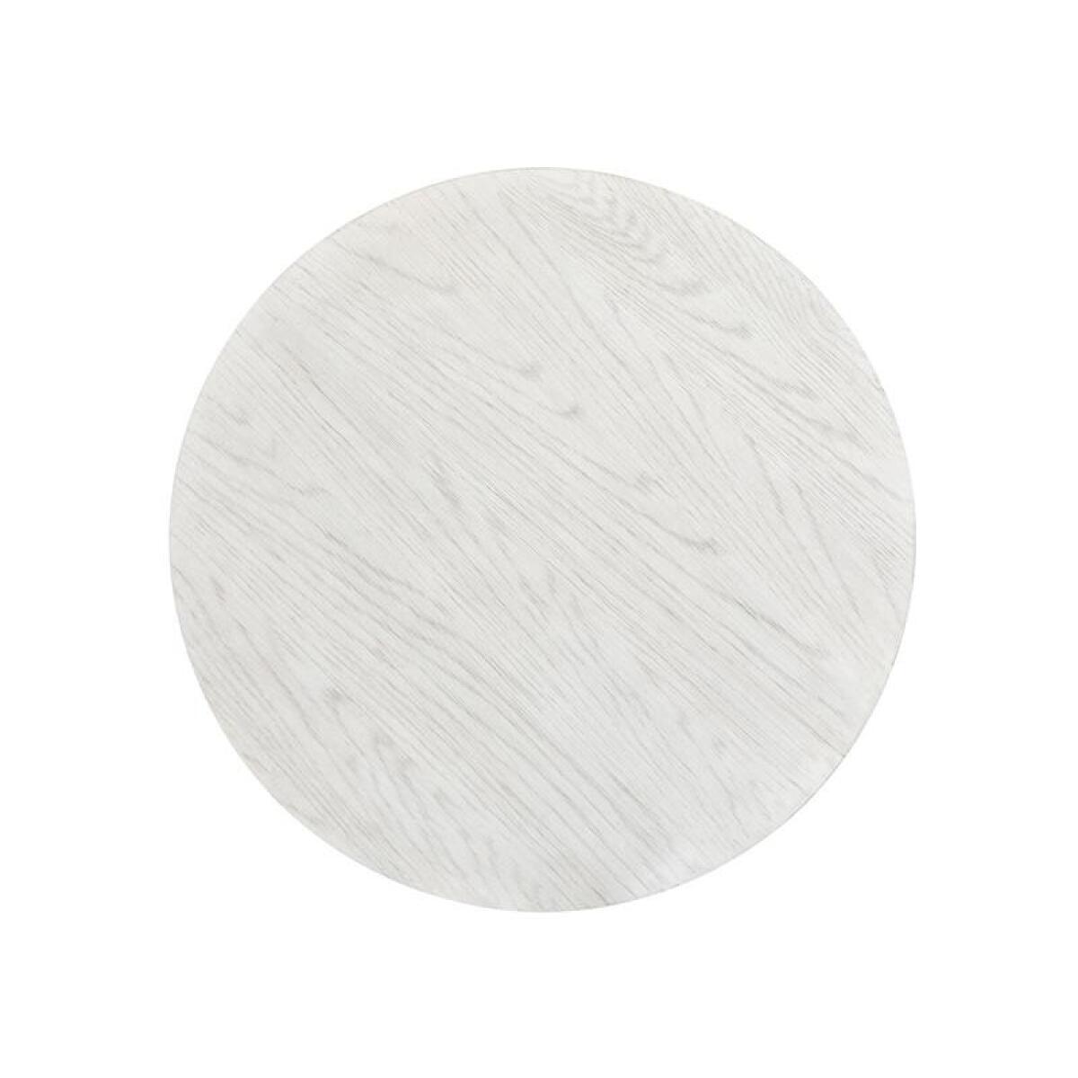 Sunset Cove - White Round End Table - Image 6
