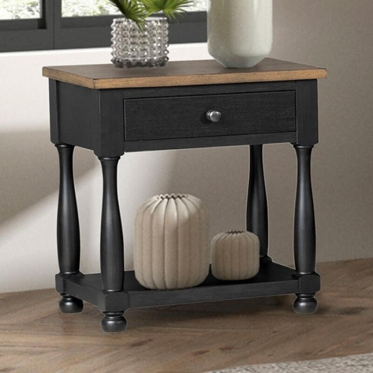Neue Mills 1-Drawer Nightstand - Image 2