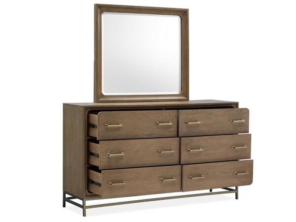 Lindon Double Drawer Dresser - Image 8