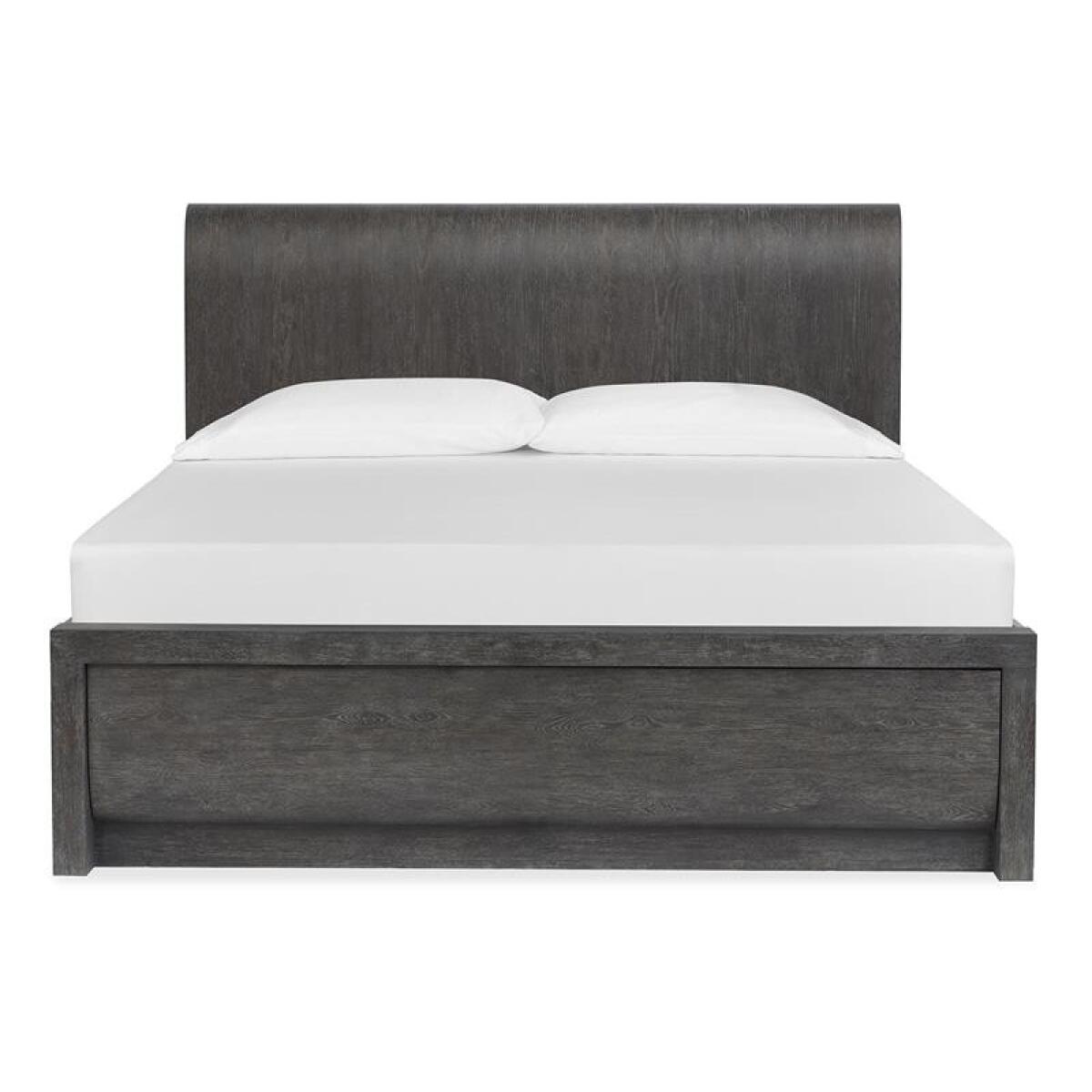 Kinsley Wood Queen Panel Bed Footboard SU - Image 2