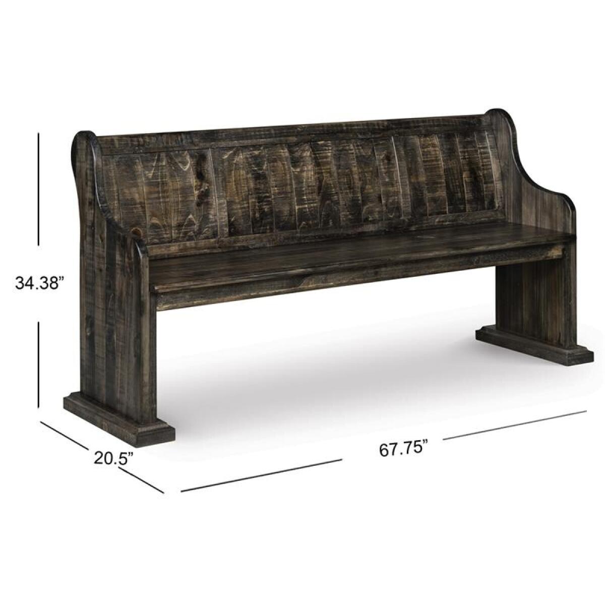 Bellamy Bench w/Back - Image 3