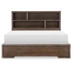 Complete Bookcase Bed W. 2 Side Storage King 6/6 Beds Beds 12