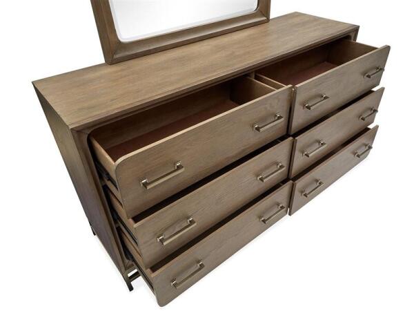 Lindon Double Drawer Dresser - Image 5