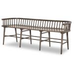 Windsor Dining Bench Chairs & Benches Brown 9