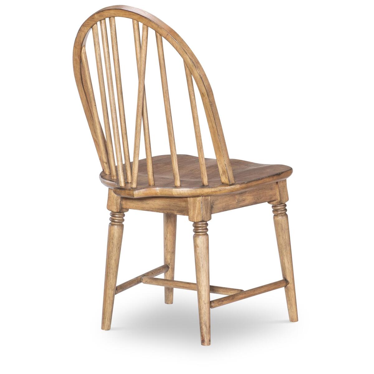 Windsor Side Chair V Shape Chairs & Benches Barnwood Oak 5