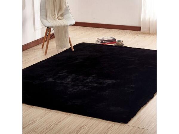 Caparica Area Rug 5′ x 7′ Rugs Black