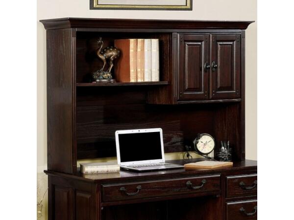 Tami Credenza Desk Hutch Desks Brown