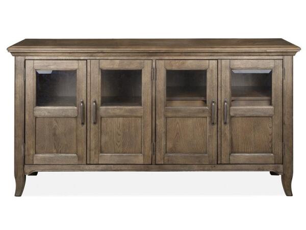 Roxbury Manor Four Door Buffet Dining Storage Brown 8