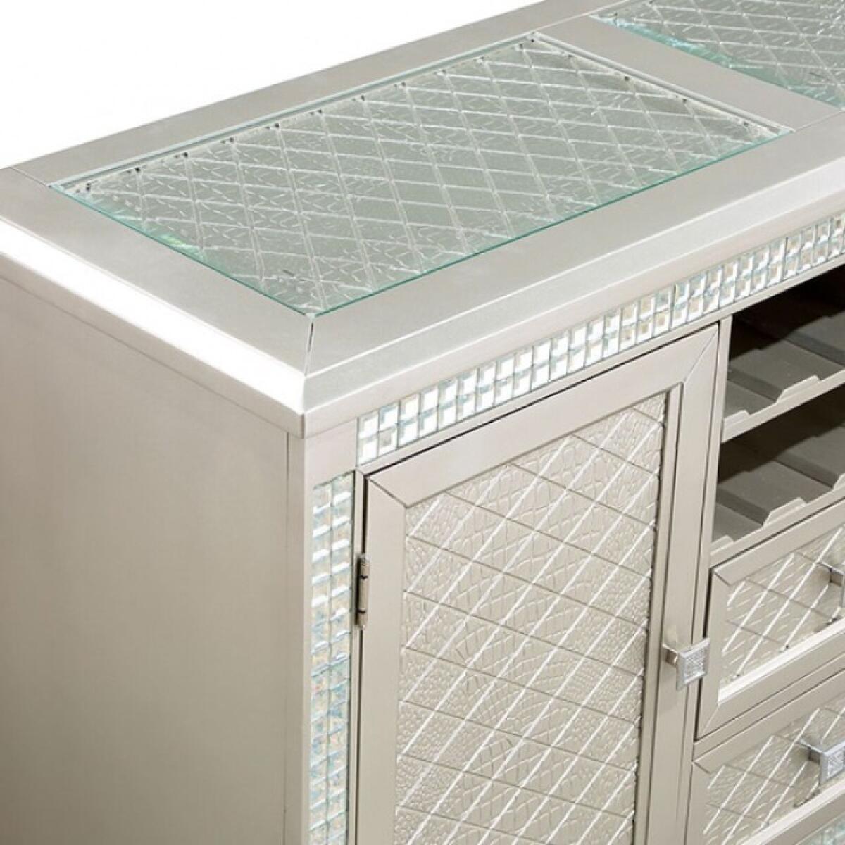 Adelina Server Dining Storage Champagne 6