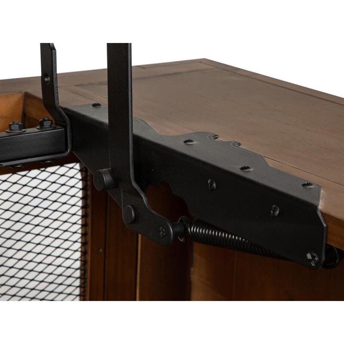 Chesterfield Lift Top Storage Cocktail Table w/Casters - Image 15