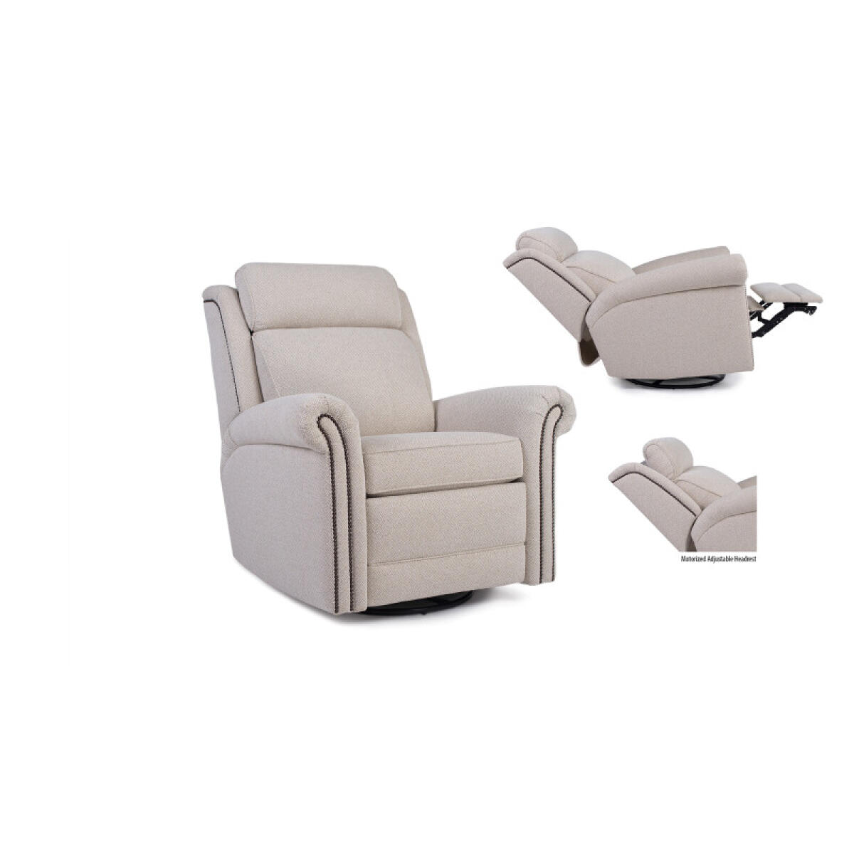 Mtr SwGl Recl w/Headrest 737-87 - Image 2