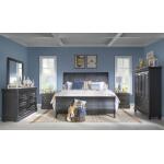 Complete Sleigh Bed 6/6 King - Image 5