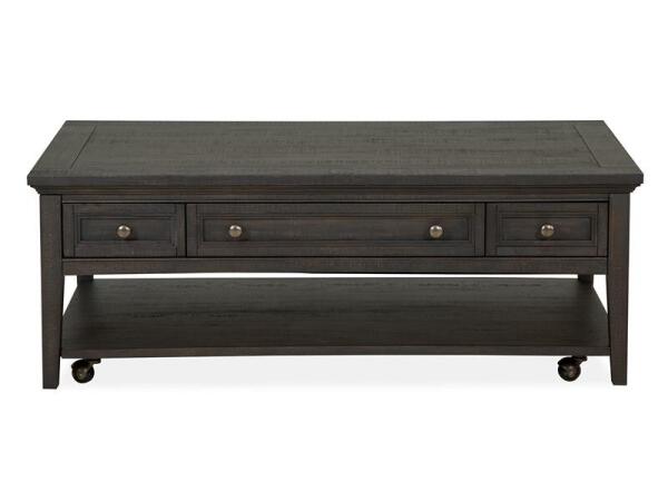 Westley Falls Rectangular Cocktail Table w/Casters - Image 8