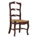 French Ladderback Side Chair Chairs & Benches Brown 8