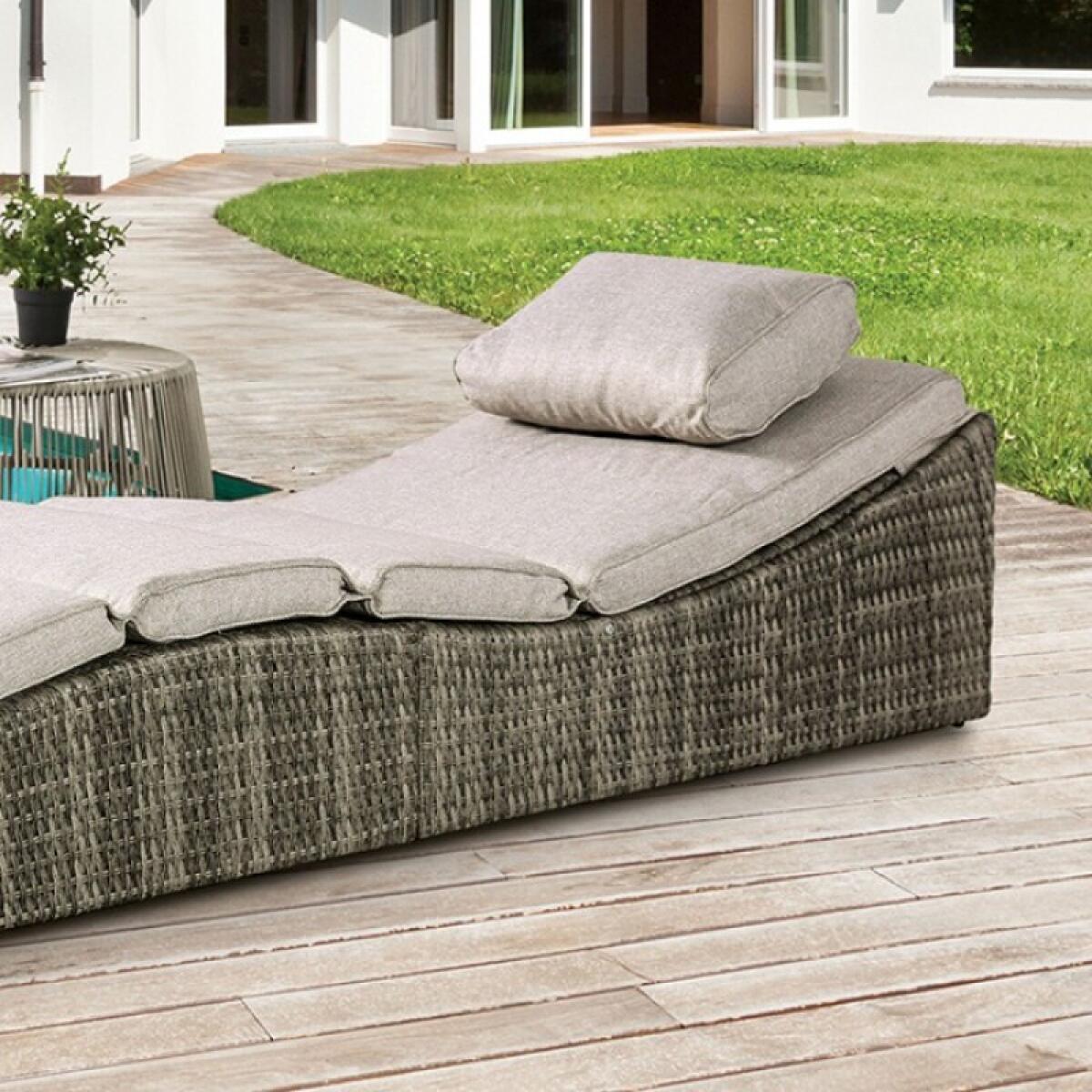 Kesi Patio Folding Bed Outdoor Chairs Furniture of America 4