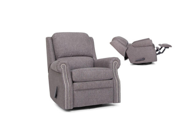 Manual Reclining Chair 731-37 Recliners Gray
