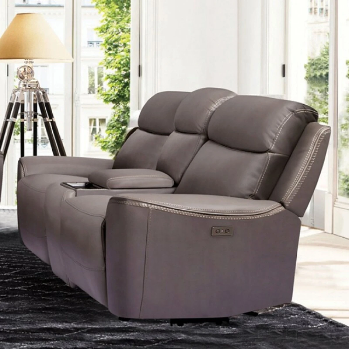 Artemia Power Loveseat Loveseats Furniture of America 4