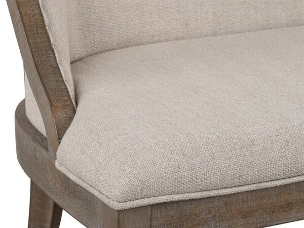 Lancaster Bench w/Upholstered Seat & Back - Image 4