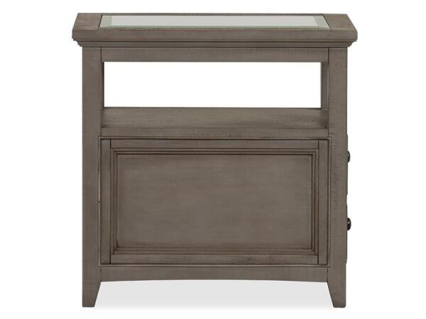 Paxton Place Chairside End Table End tables Brown 22