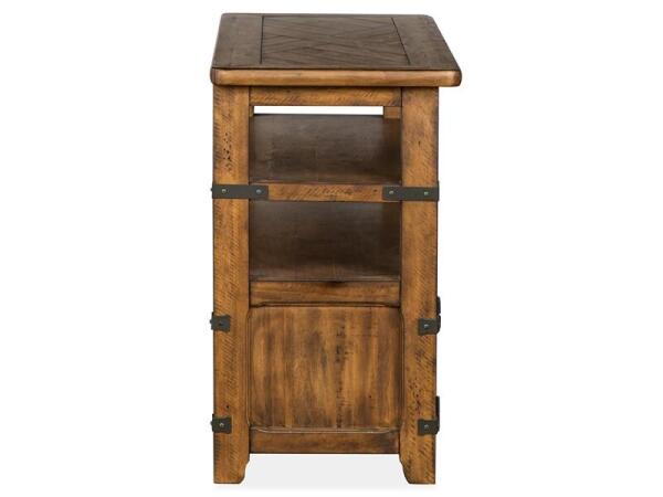 Chesterfield Rectangular Sofa Table Sofa Tables Brown 17