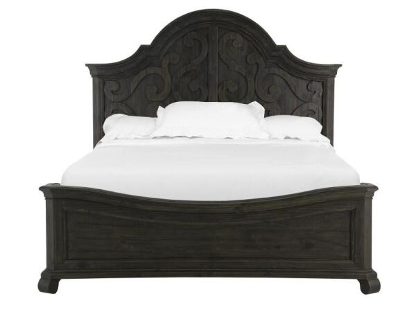 Bellamy B2491-55 Complete Queen Shaped Panel Bed