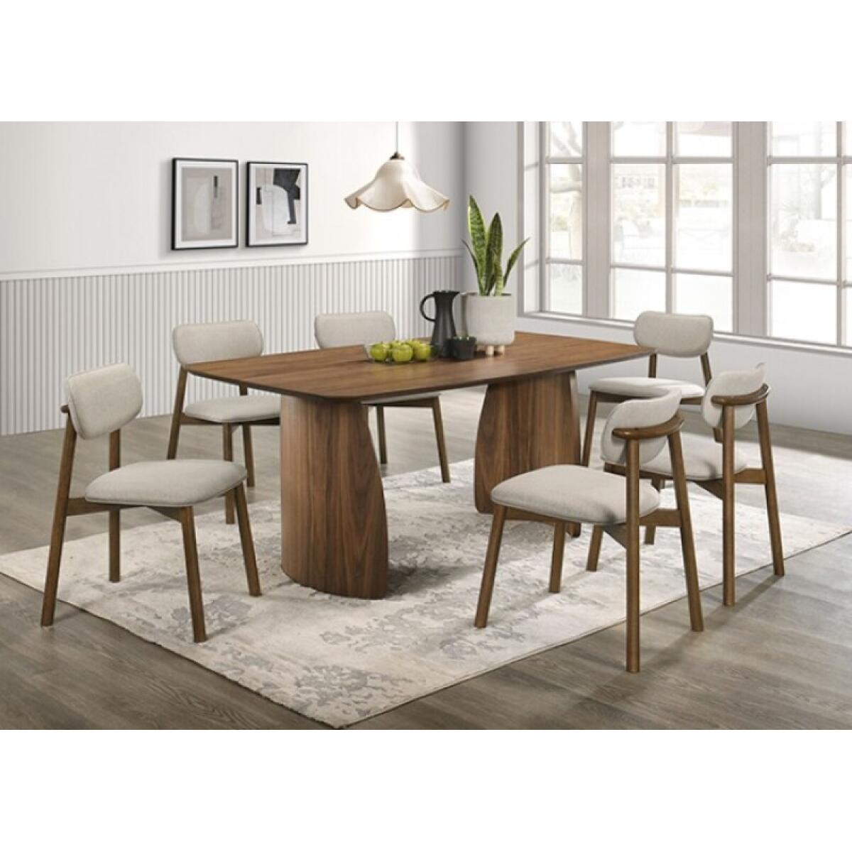 Alnwick Dining Table Dining Tables Brown 6