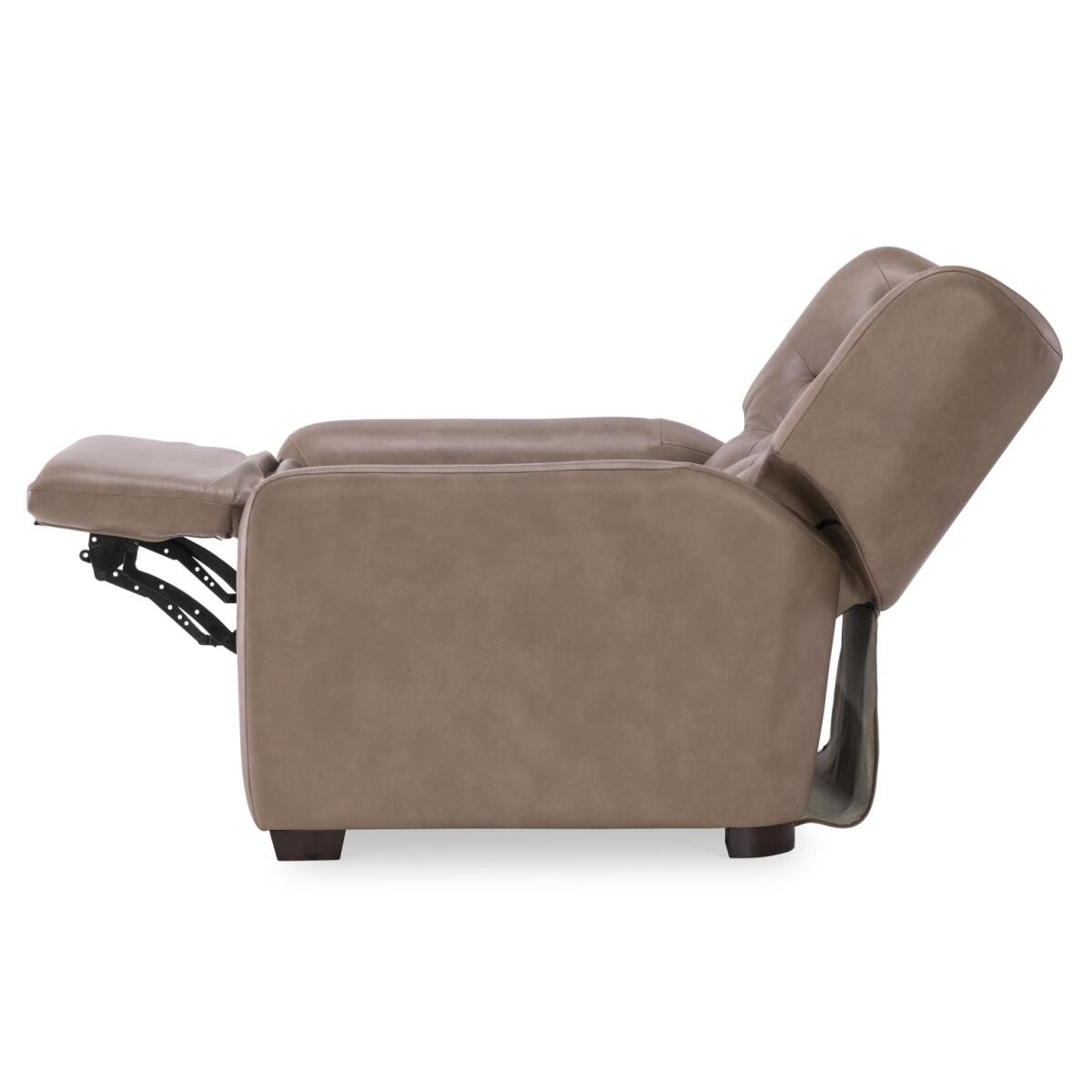 P1 Tufted Recliner Recliners Brown 7