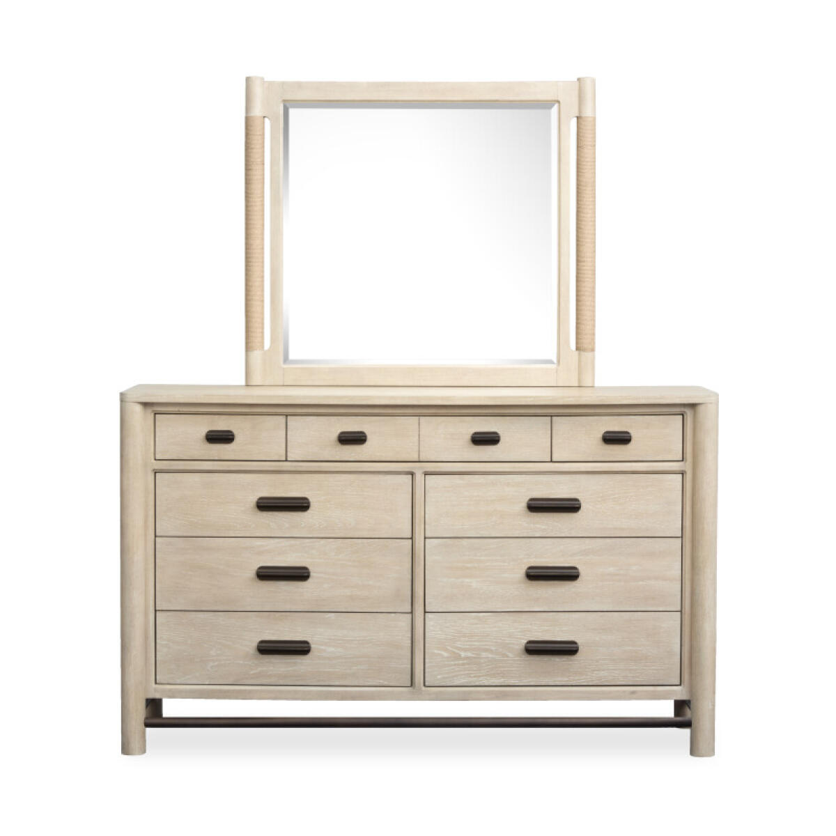 Sunset B5783-2040 Drawer Dresser with Landscape Mirror - Image 4