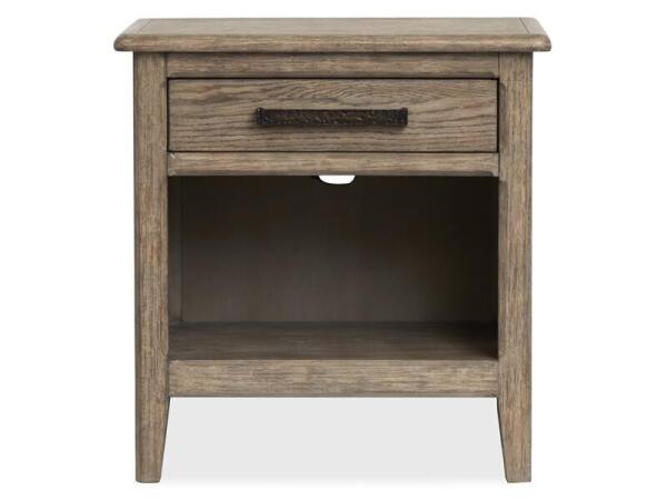 Claremont Open Nightstand Nightstands Brown