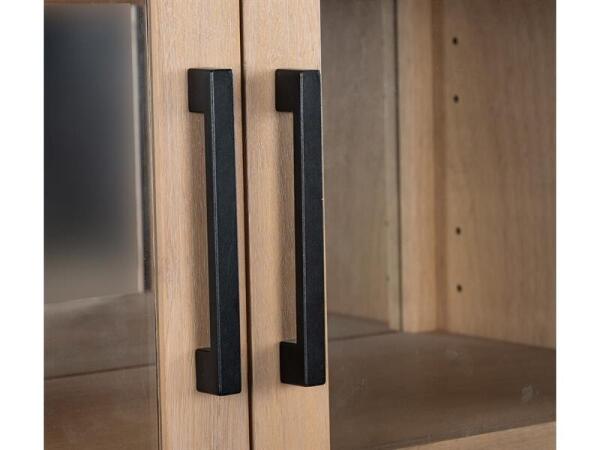 Somerset Open Buffet Dining Storage Brown 12