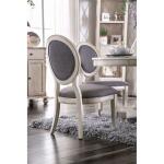Kathryn Side Chair (2/Ctn) Chairs & Benches Antique White/Gray 12