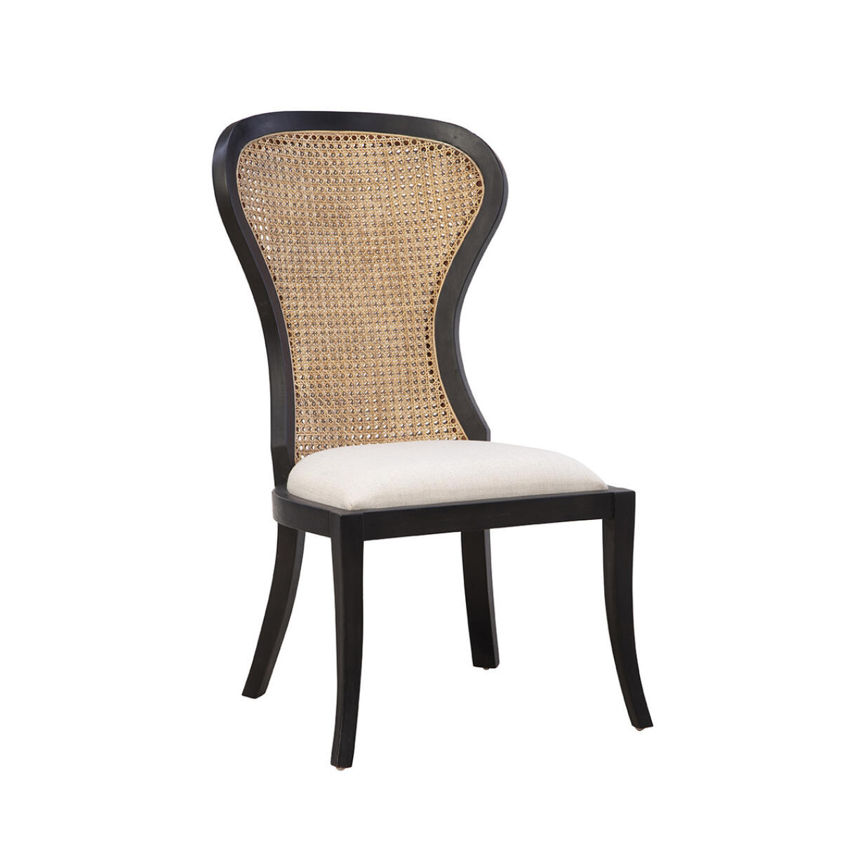 Black Adrina Side Chair - Image 2