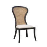 Black Adrina Side Chair Chairs & Benches Black 8