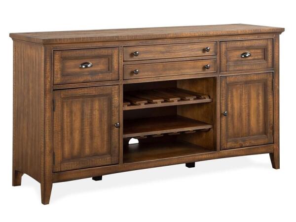 Bay Creek Buffet Dining Storage Brown 22