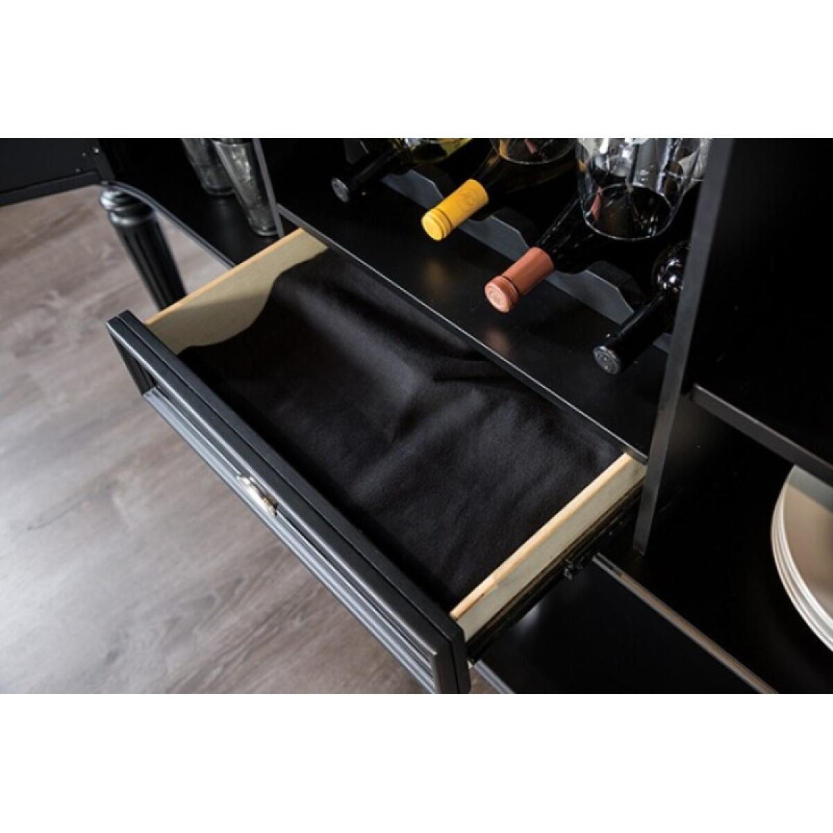 Melodi Parc 7 Pc Dining Table Set Dining Sets Black 9