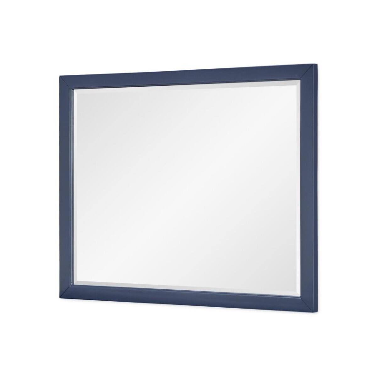 Mirror Blue Finish Bedroom Mirrors Blue 4