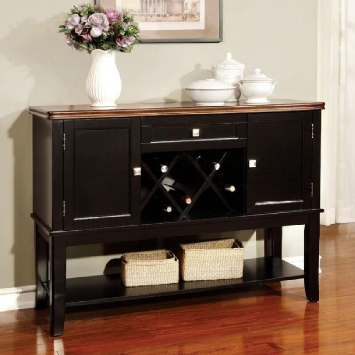 Dover Server Dining Storage Black 5