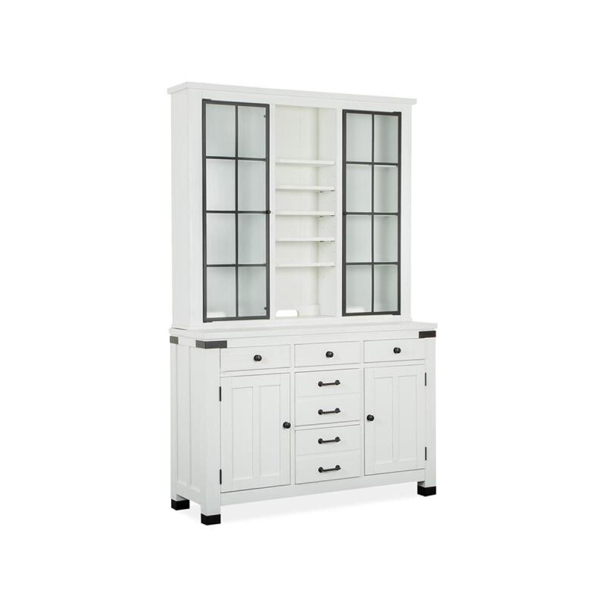 Harper Springs Server with Hutch Dining Storage Dining Storage 5