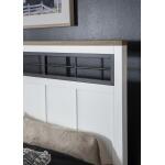 Complete Two Tone Panel Bed Queen 5/0 Beds Beds 16