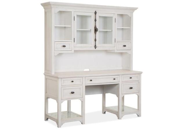 Bronwyn Desk Desks Alabaster, Toasted Nutmeg 12