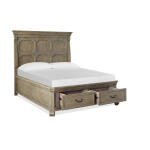 Complete Queen Panel Storage Bed Beds Beds 10