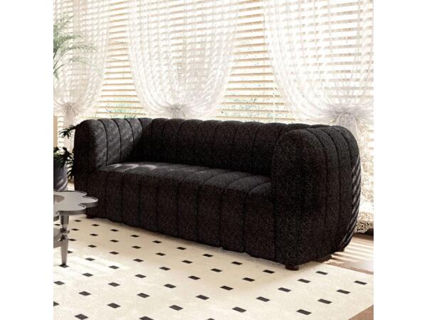 Aversa Loveseat Loveseats Black