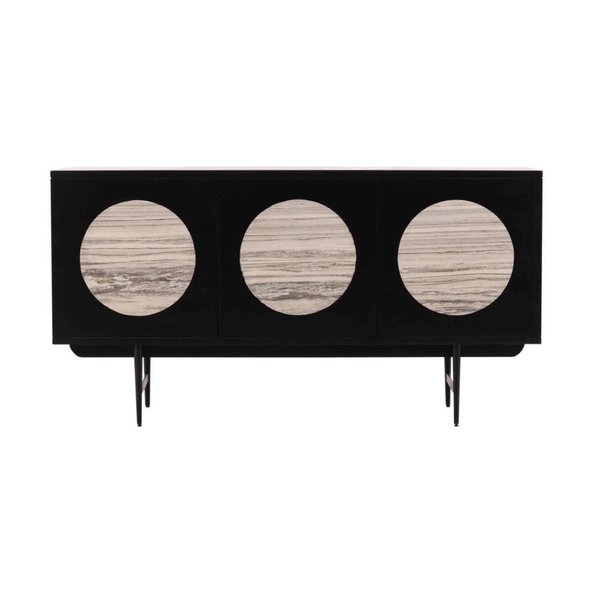 Atlas Sideboard Dining Storage Black 5
