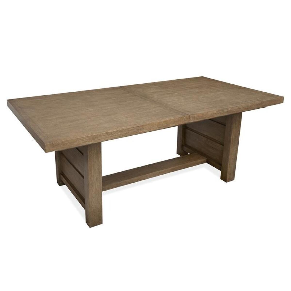 Plum D5768-21 Trestle Dining Table - Image 4