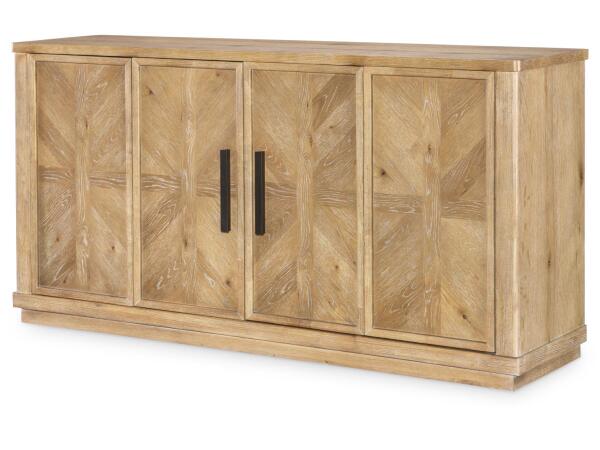 Credenza Dining Storage Aged Driftwood
